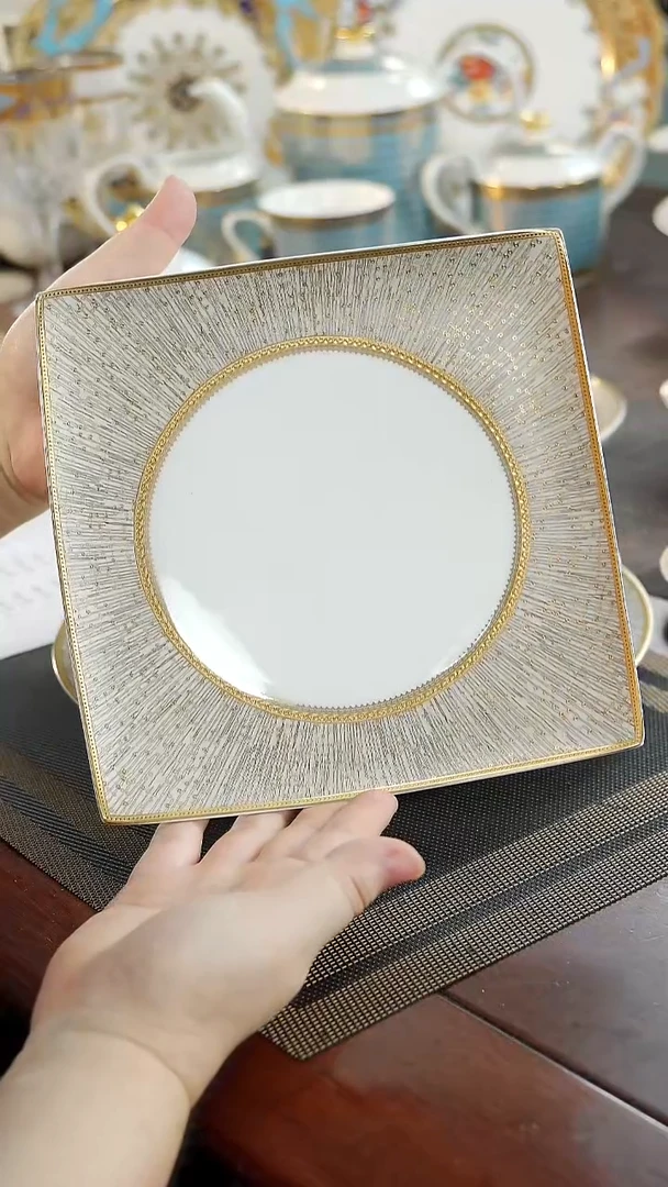 瓷片9英寸方形盘 福利价