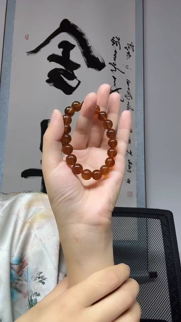 未镶嵌琥珀手串血蜜珀约卡10