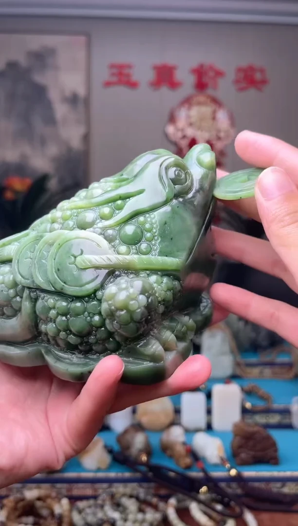 和田玉未镶嵌挂件1