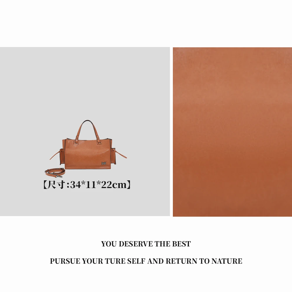 【广州特特】FES-6136-棕色通勤潮流肩包ins秋冬时尚