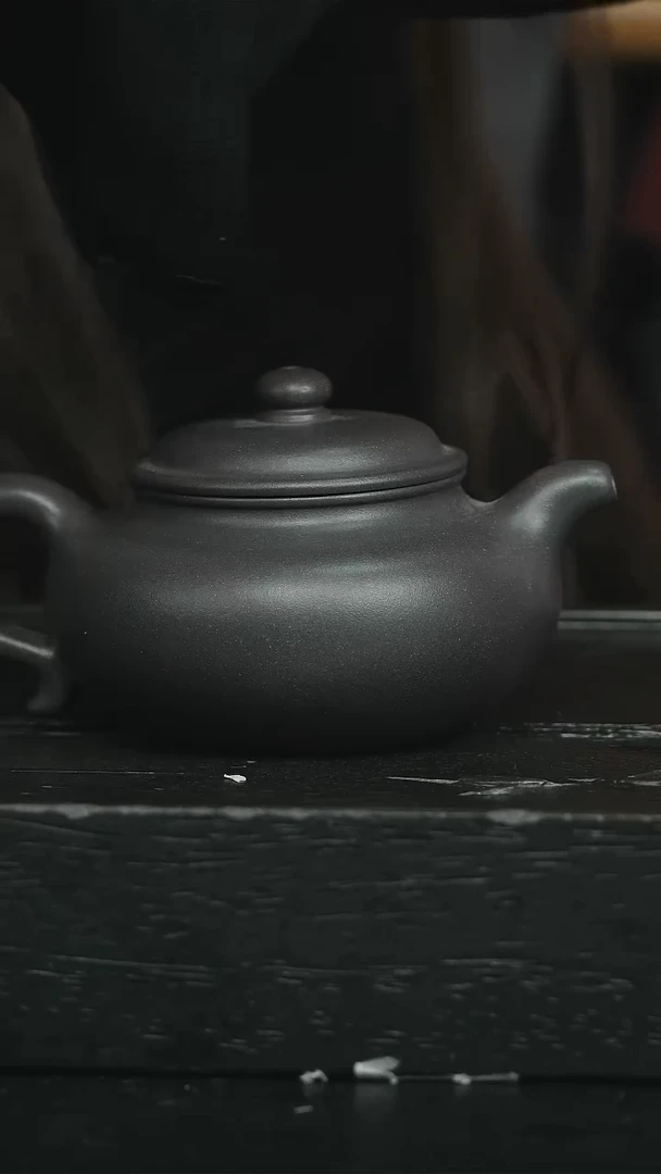 【闪购商品】紫砂茶壶天青光素仿古scj