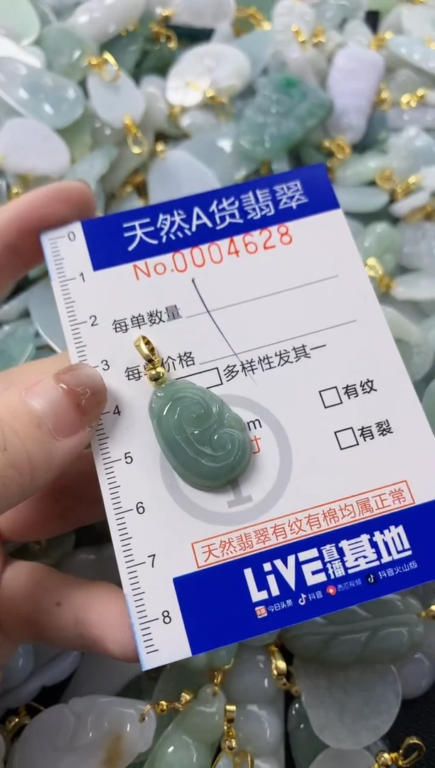 颈饰未镶嵌翡翠天然A货翡翠