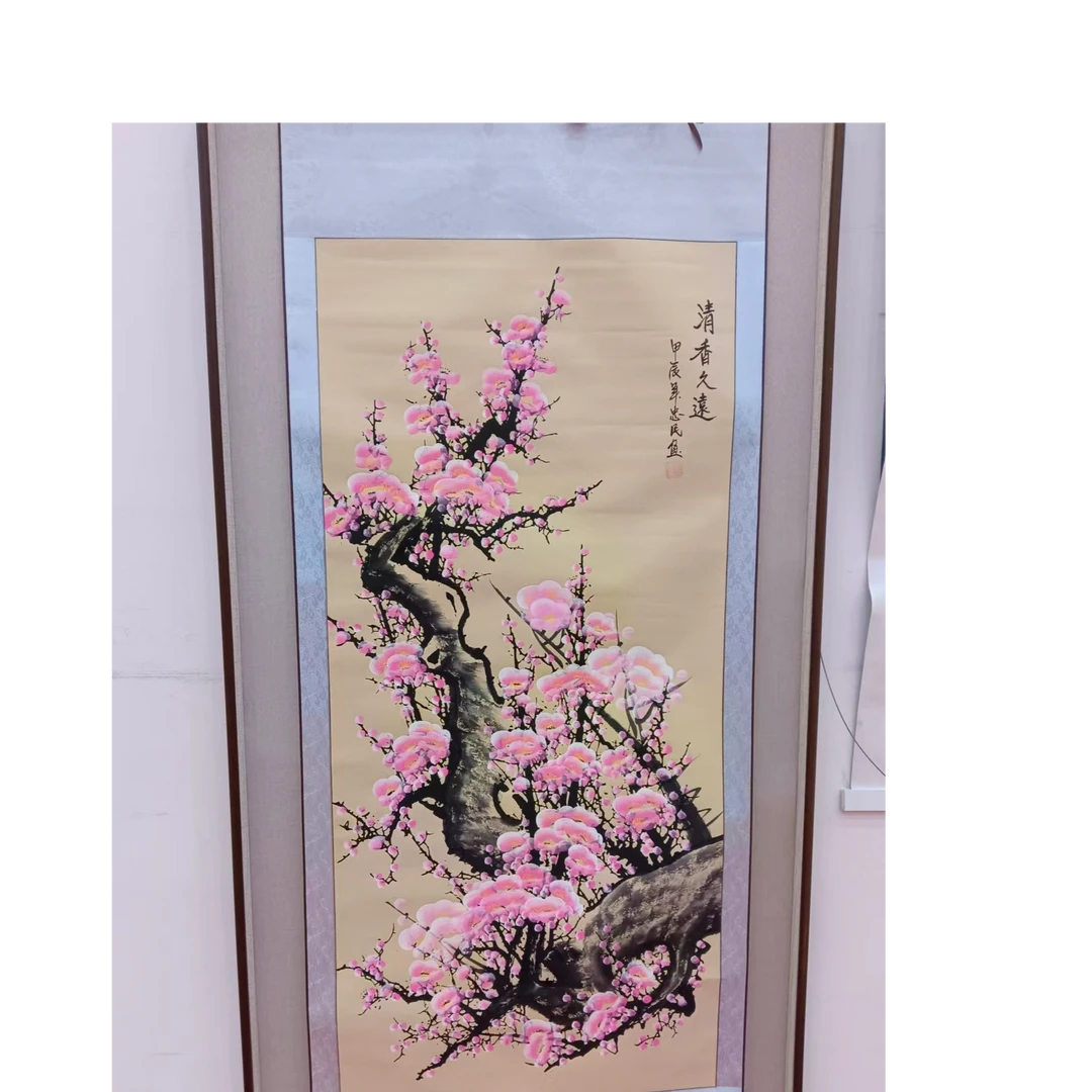 橱窗展示/传奇美术/李忠民/宣纸国画/带证书