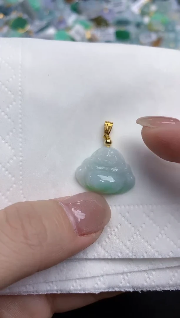 【闪购商品】翡翠颈饰未镶嵌天然缅甸翡翠A货