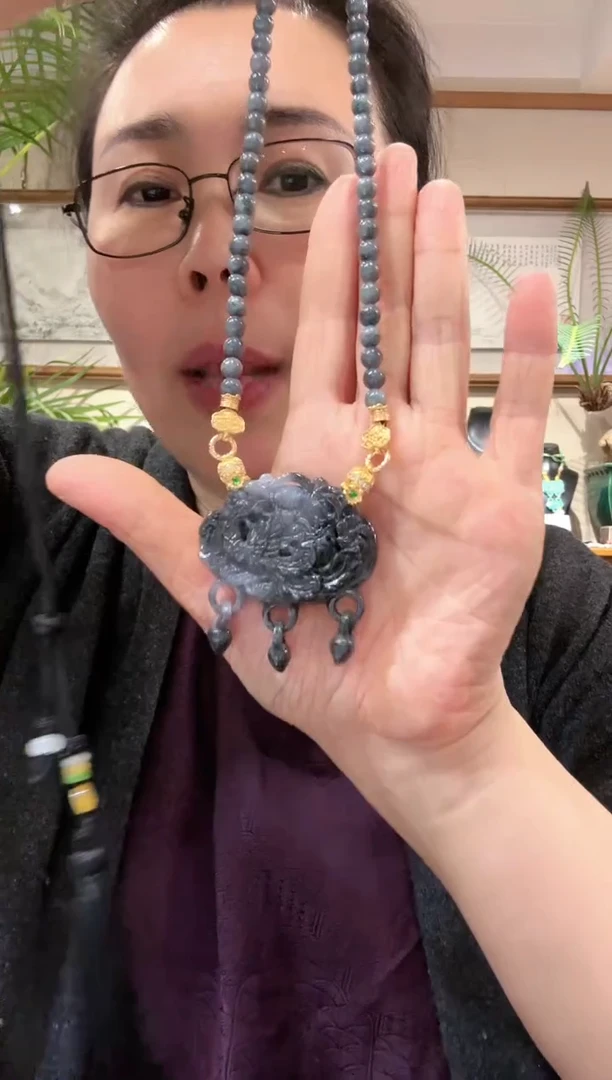 【闪购商品】翡翠颈饰未镶嵌国风