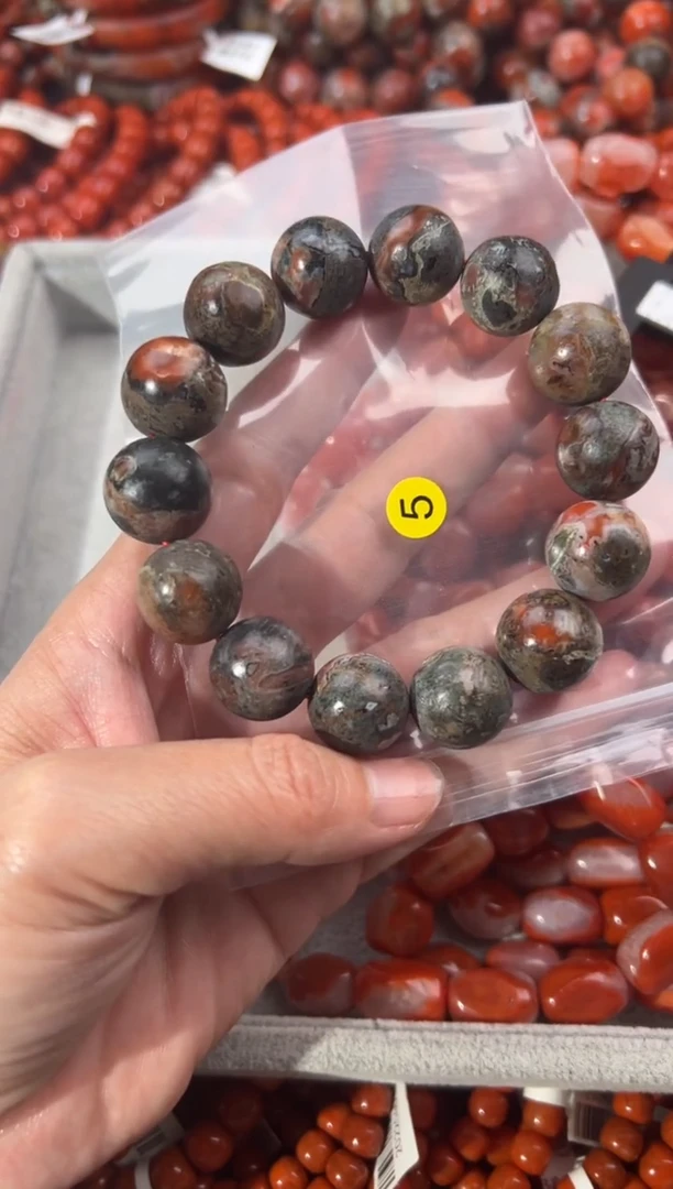 南红玛瑙手串未镶嵌16