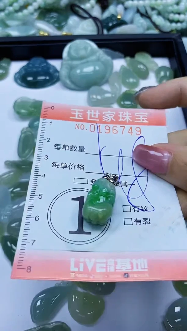 【闪购商品】翡翠颈饰未镶嵌闪购0196749