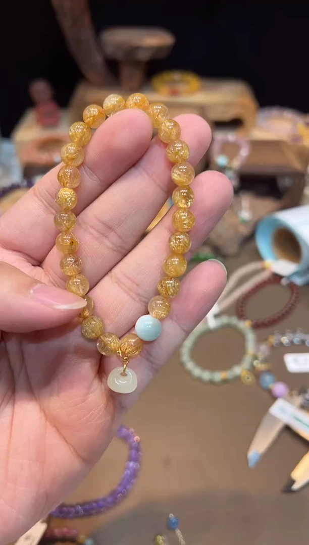 【闪购商品】水晶手链未镶嵌手饰@@E6308