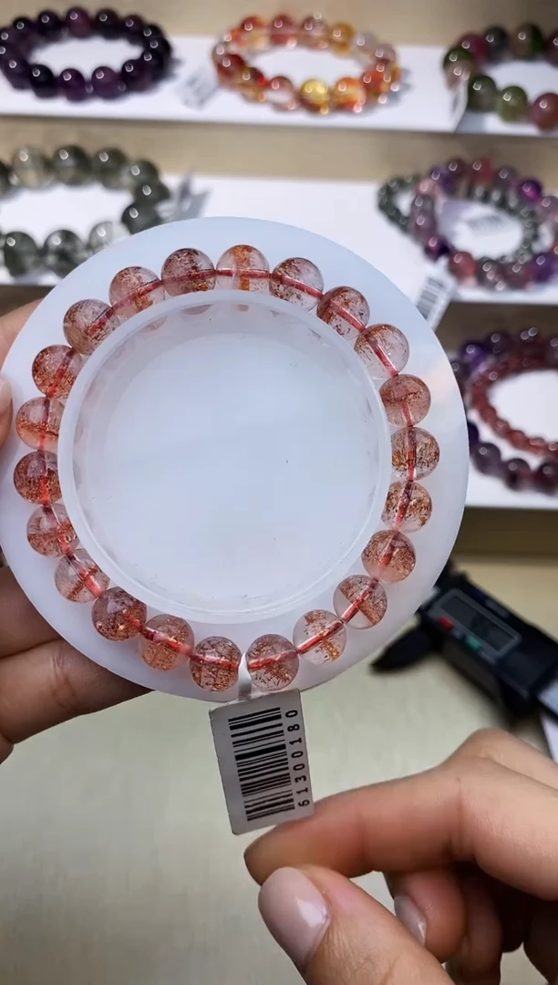 水晶手链未镶嵌芬达金草莓8m+