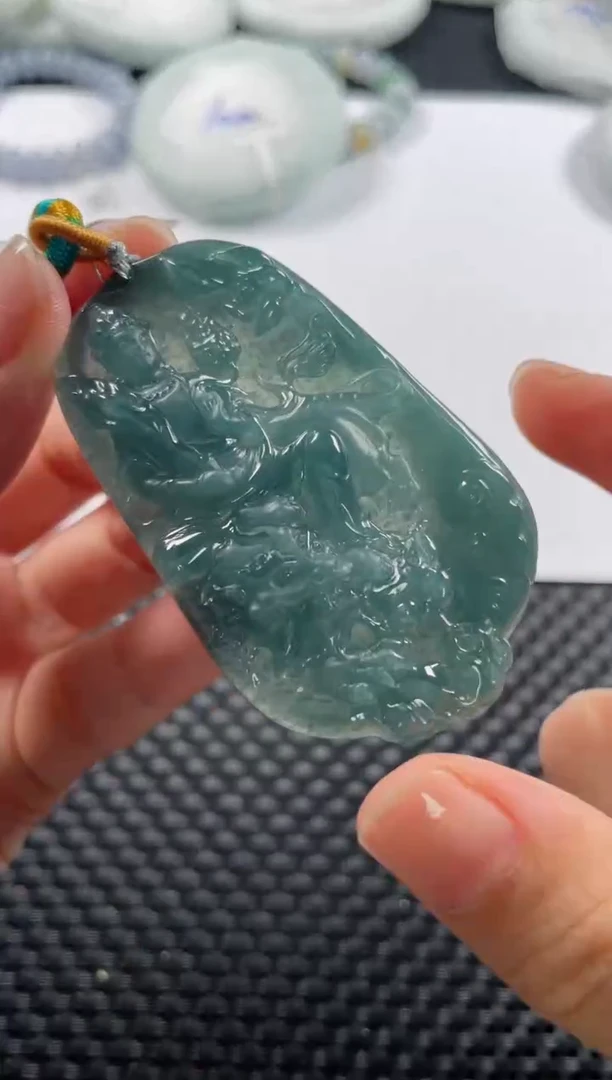 颈饰未镶嵌翡翠基地发货H 0984