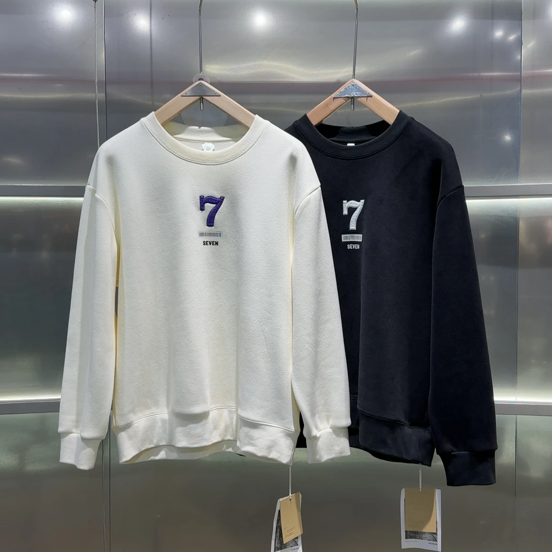 525 526 朗朗&宁 加绒加厚卫衣男女同款 WY18805 JD CK