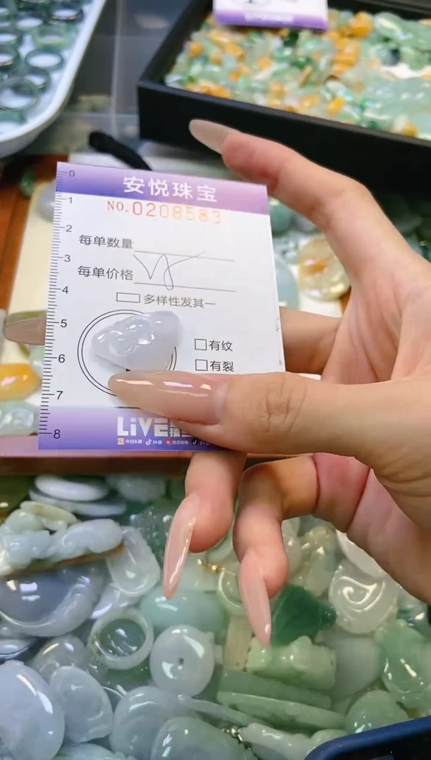 翡翠未镶嵌颈饰闪购0208583