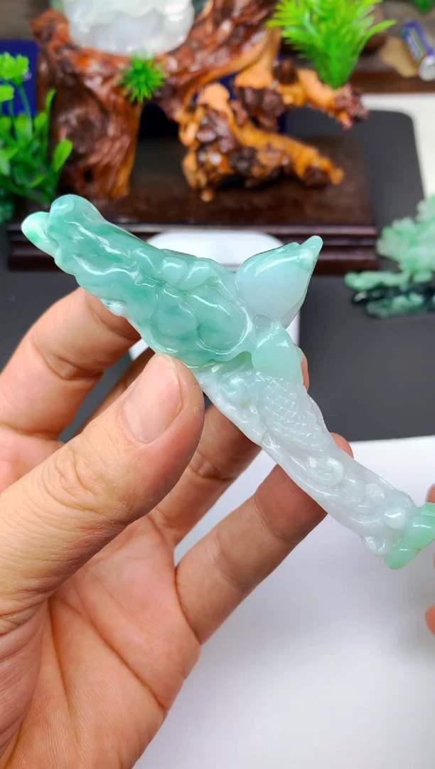 颈饰未镶嵌翡翠香插