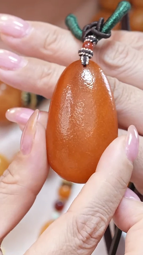 琥珀颈饰未镶嵌8322天然蜜蜡珠宝奇石云端妖孽全部保真
