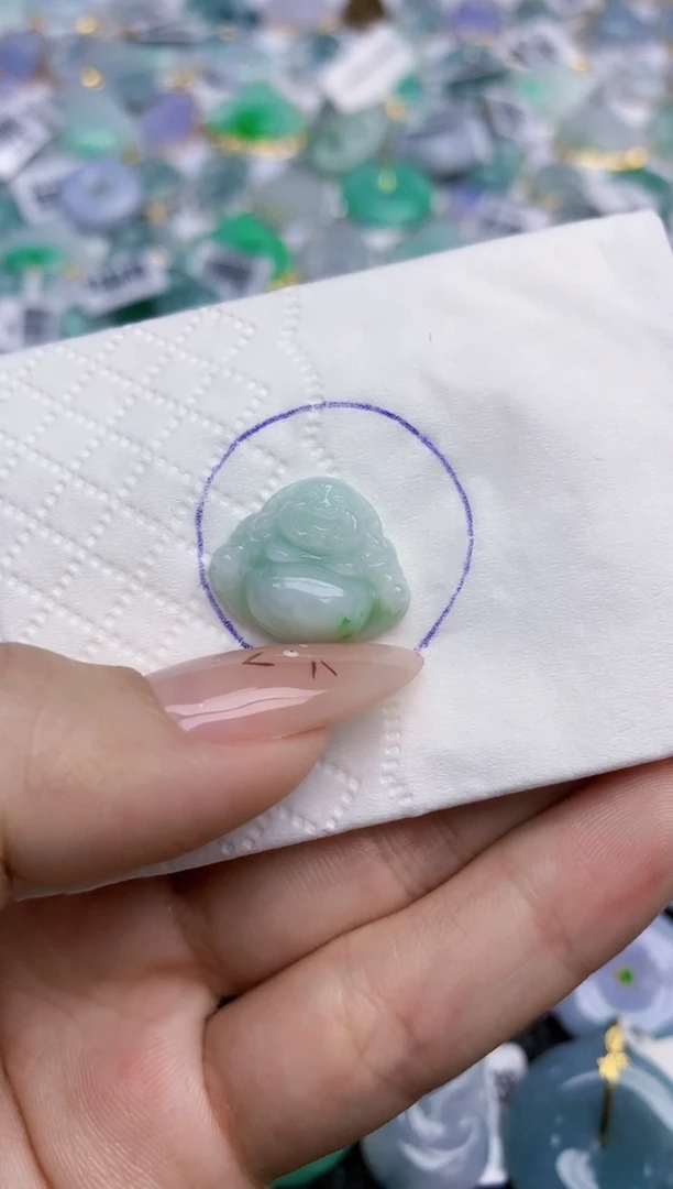 翡翠挂件未镶嵌467    天然翡翠A货