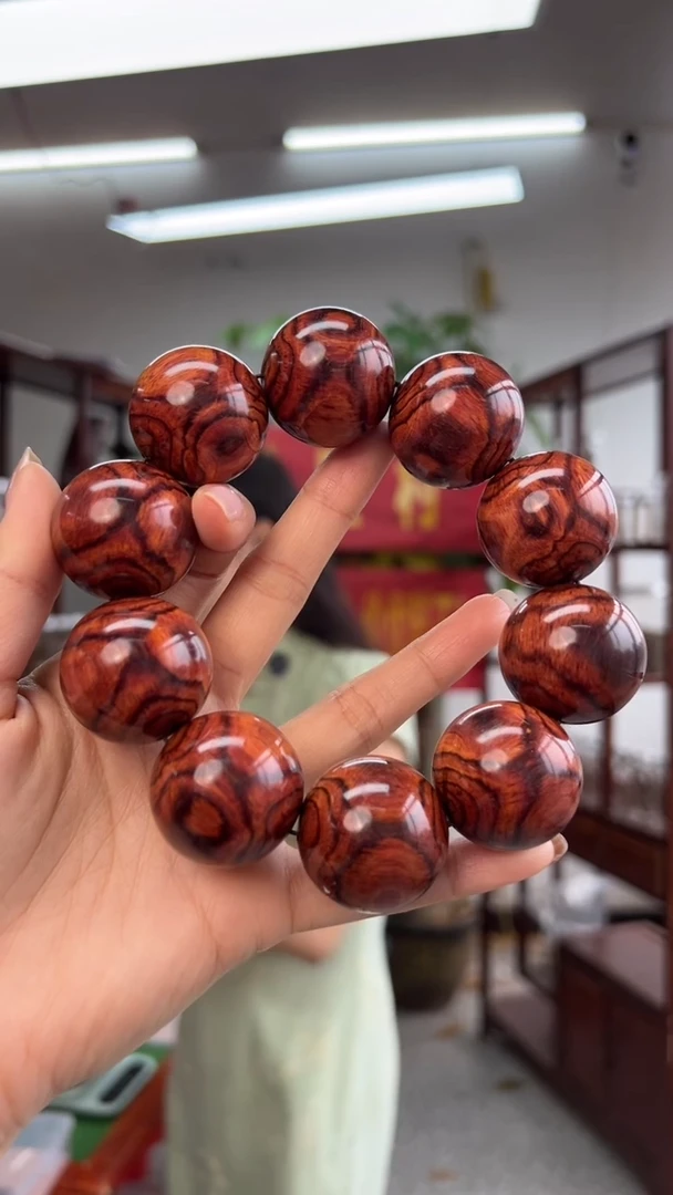 黄花梨/降香黄檀海南黄花梨3.0大豪珠