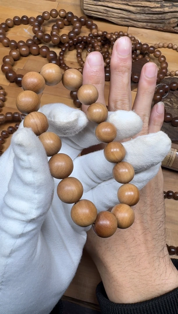 檀香木手串/手链老山檀香1.2单圈