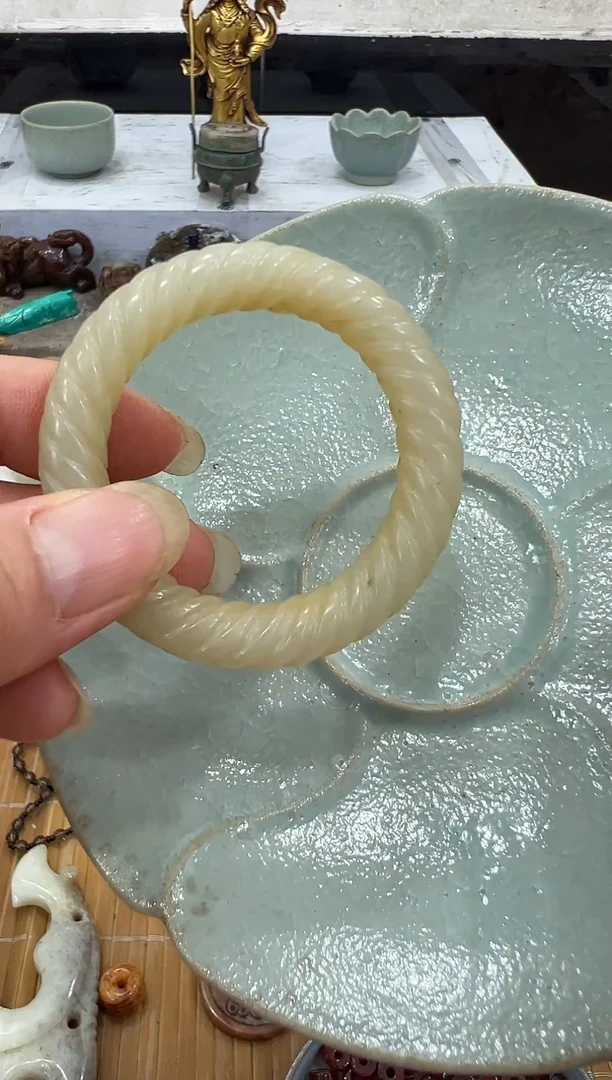 瓷片手工，手绘，陶瓷