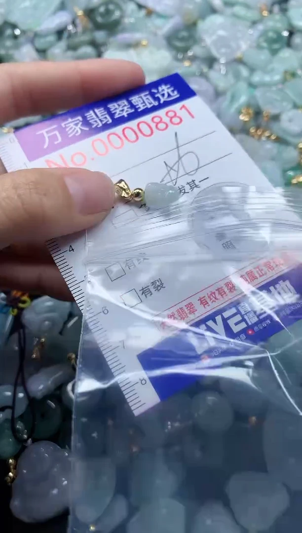 吊坠(不含链)未镶嵌翡翠0881