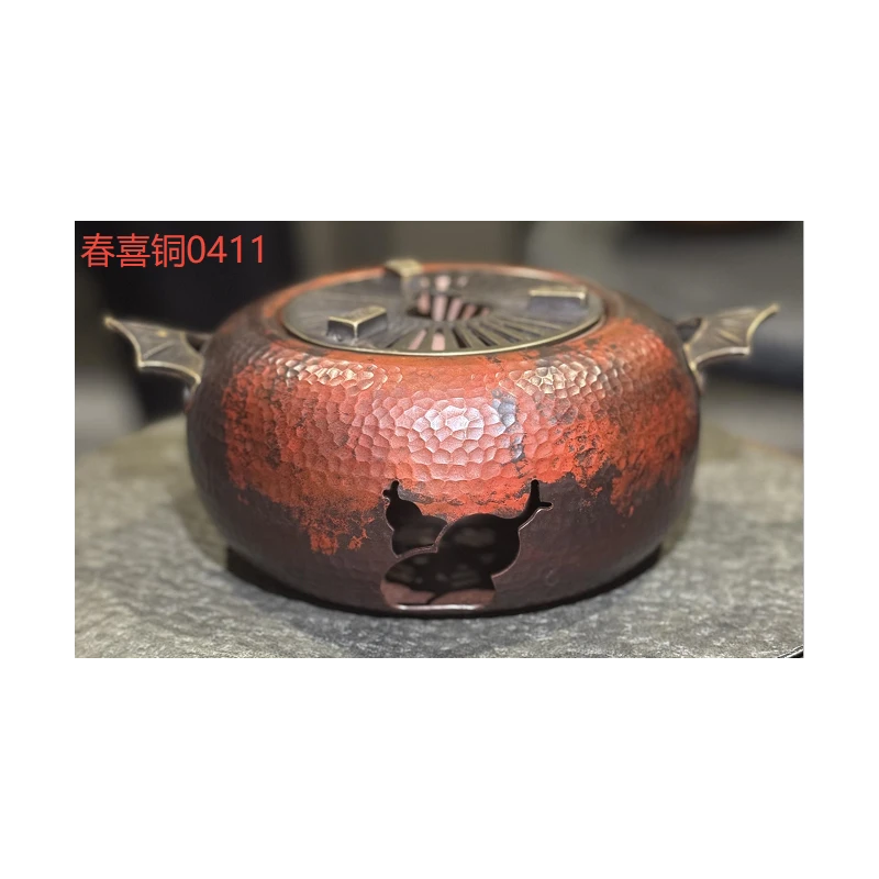 【春喜铜】葫芦藤叶炉 春喜铜0411