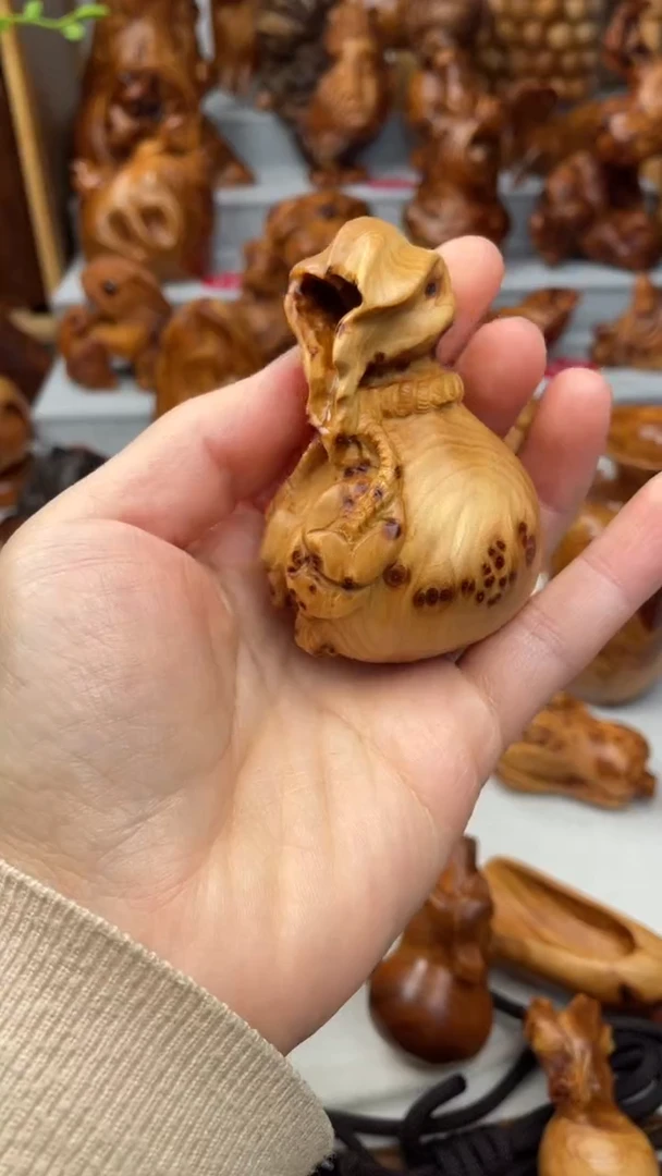 木太行崖柏陈化精品 手把件/雕刻件 -鉴赏期48小时