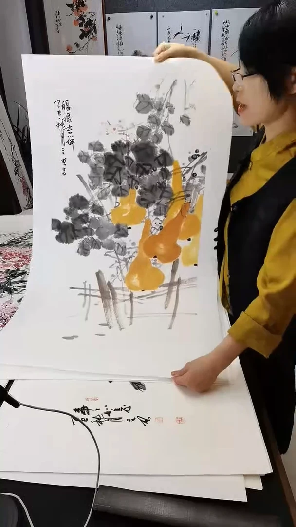 福禄吉祥100*50cm
