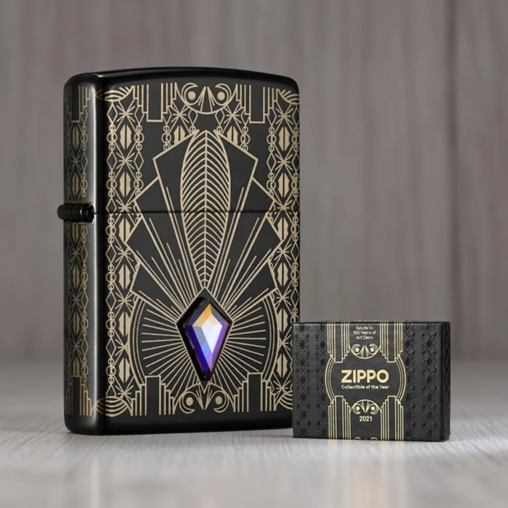ZIPPO/之宝打火机 C21金粉世家 49501 美版 刀耕火种 MBJ1