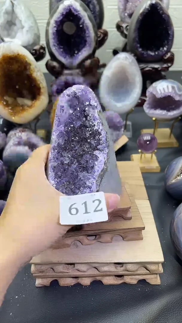 未镶嵌大型摆件（非配饰）紫晶612号摆件