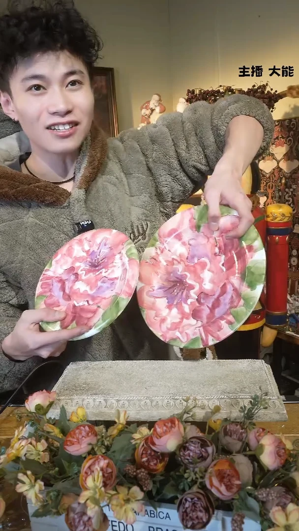 【闪购商品】默认微瑕高端树脂陶瓷摆件M519