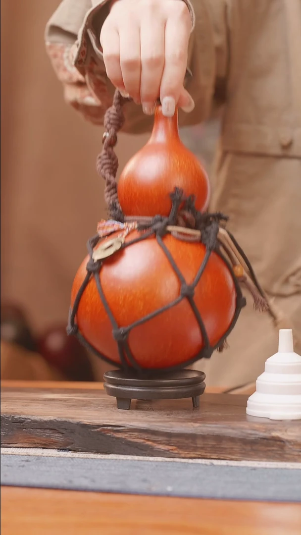 1647号链接精品大漆葫芦现货现发[一物一拍]