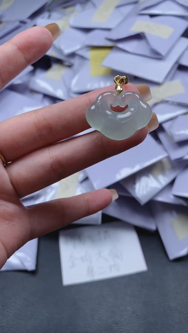 翡翠未镶嵌颈饰所见即所得（一物一拍）86