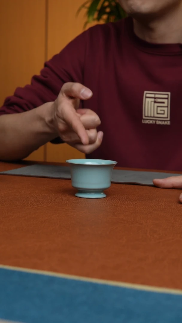 【闪购商品】杯汝州原产地原矿釉仿古杯子