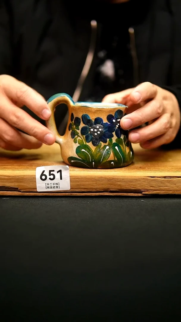 @@陶园瓷舍@@纯手工手绘@高温釉下彩
