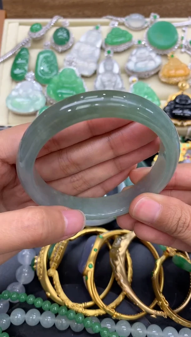 【闪购商品】翡翠手镯未镶嵌392-中国好珍宝
