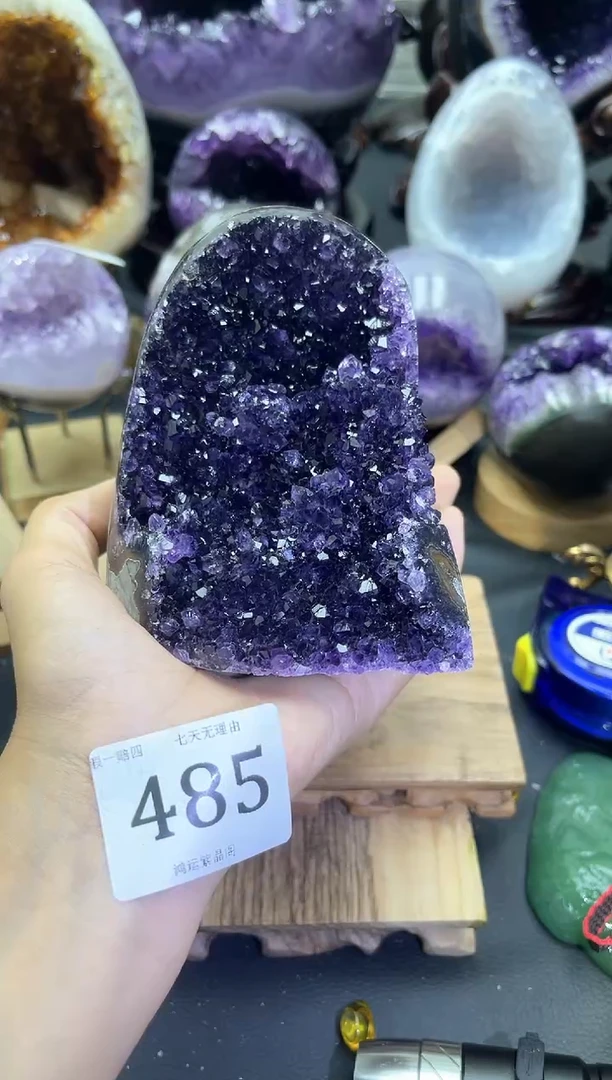 未镶嵌大型摆件（非配饰）紫晶485号摆件