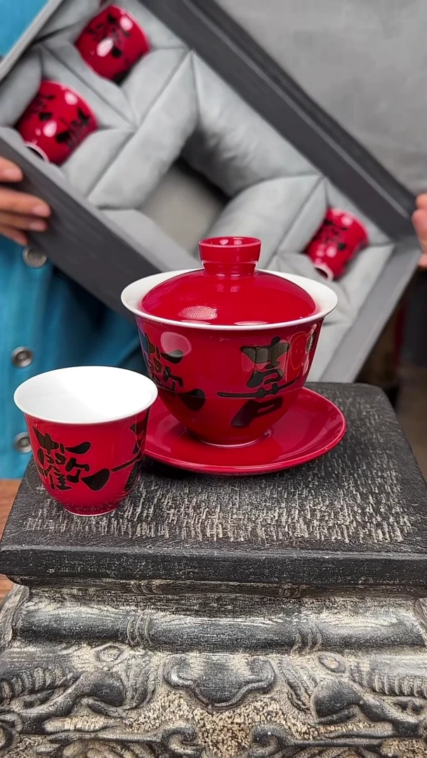 【闪购商品】摆件手工釉上爱套组+