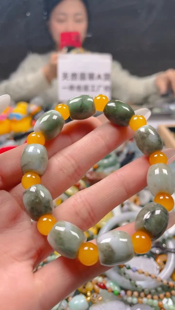 【闪购商品】翡翠颈饰未镶嵌12-13MM/L/翡翠A货一图一物