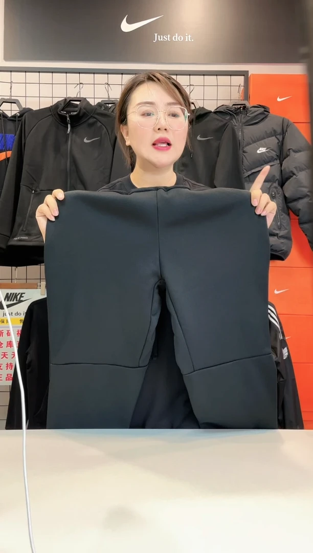 2123 华夫格子长裤L码130-150斤 不退换