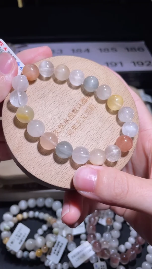 未镶嵌手链水晶182号多样性发一 D 10+