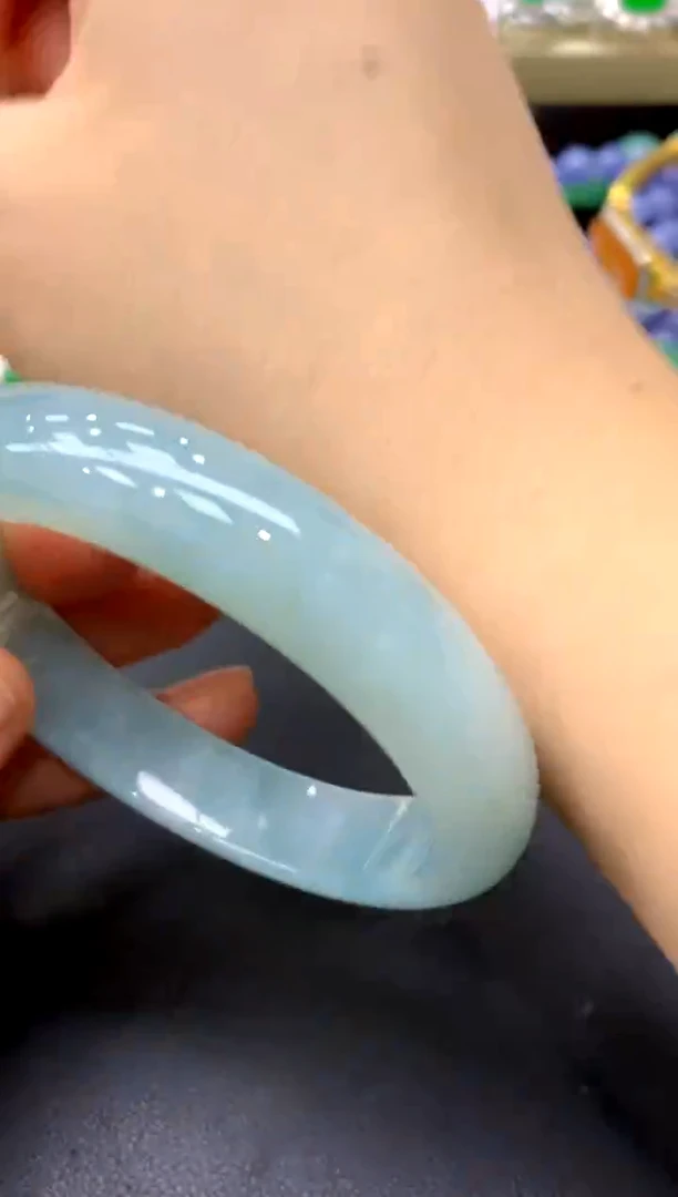 未镶嵌手镯翡翠448-中国好珍宝