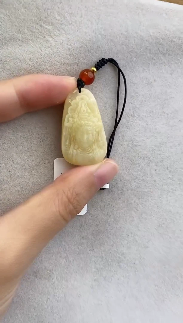 裸石琥珀未镶嵌10927049-特价手机坠