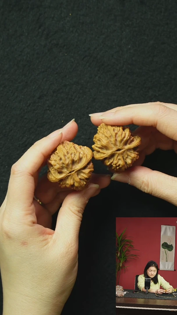 【闪购商品】文玩核桃把件38鸡心