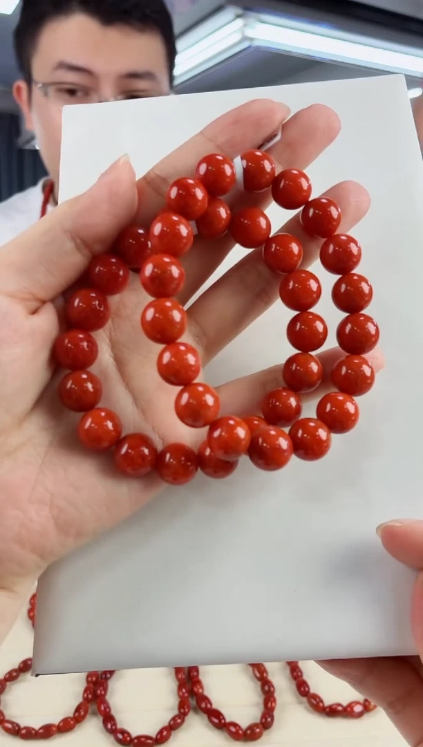 未镶嵌瓦西手串11mm南红玛瑙（多样式发其一）