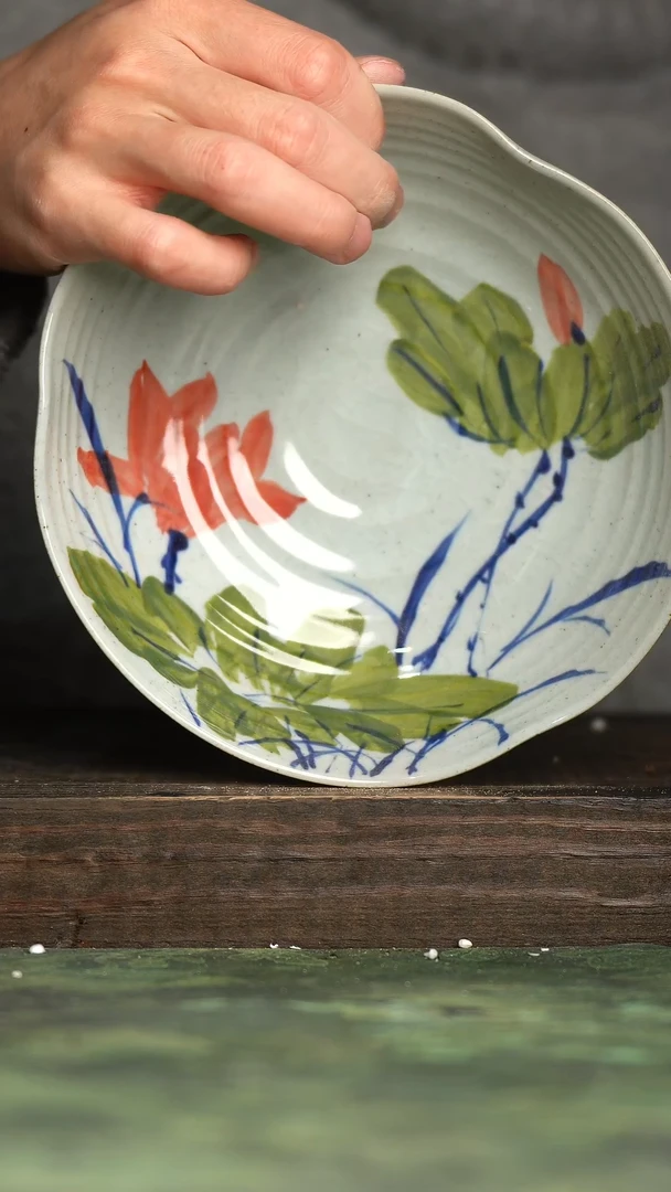 【闪购商品】杯青诗手工手绘瓷器