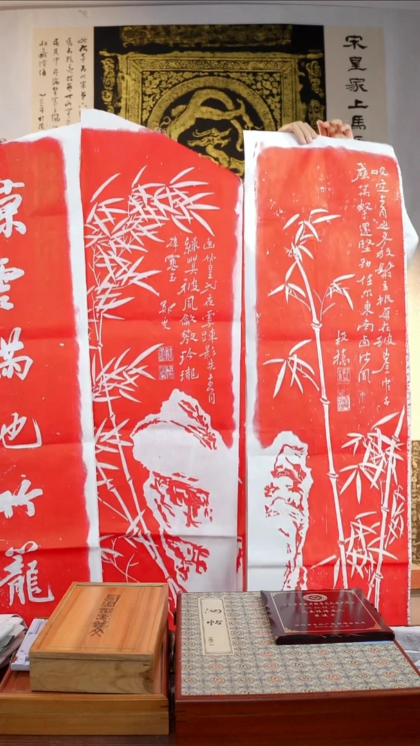 拓片用纸印石非遗传承拓片