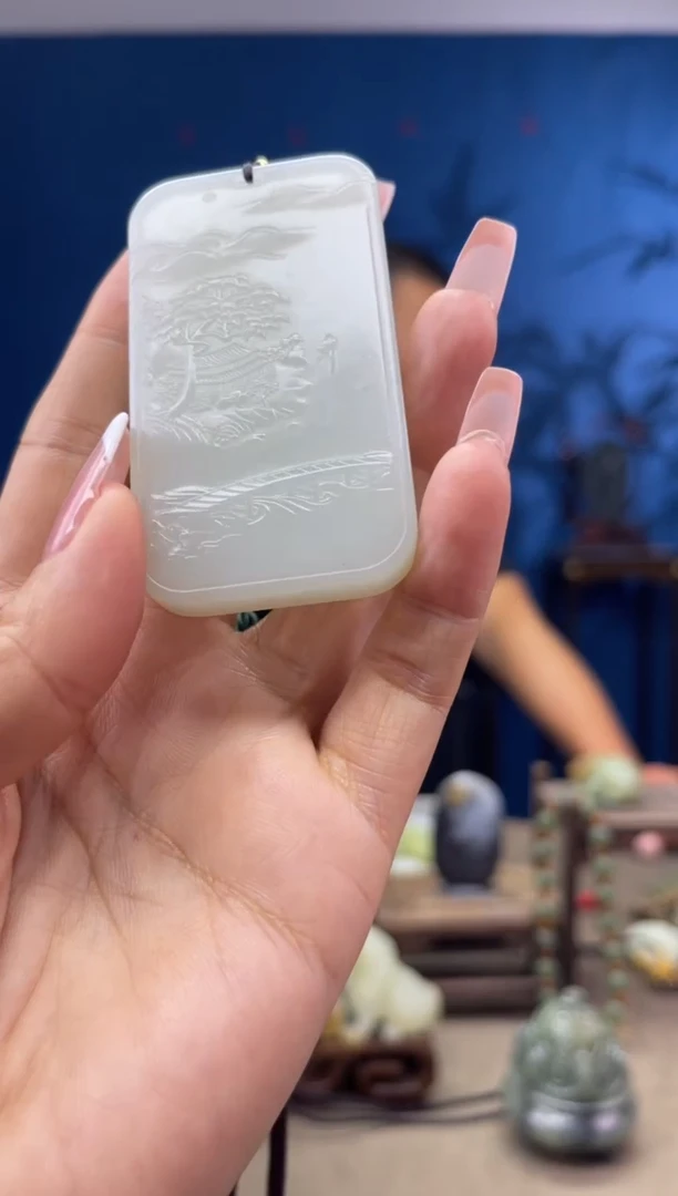 颈饰未镶嵌和田玉1