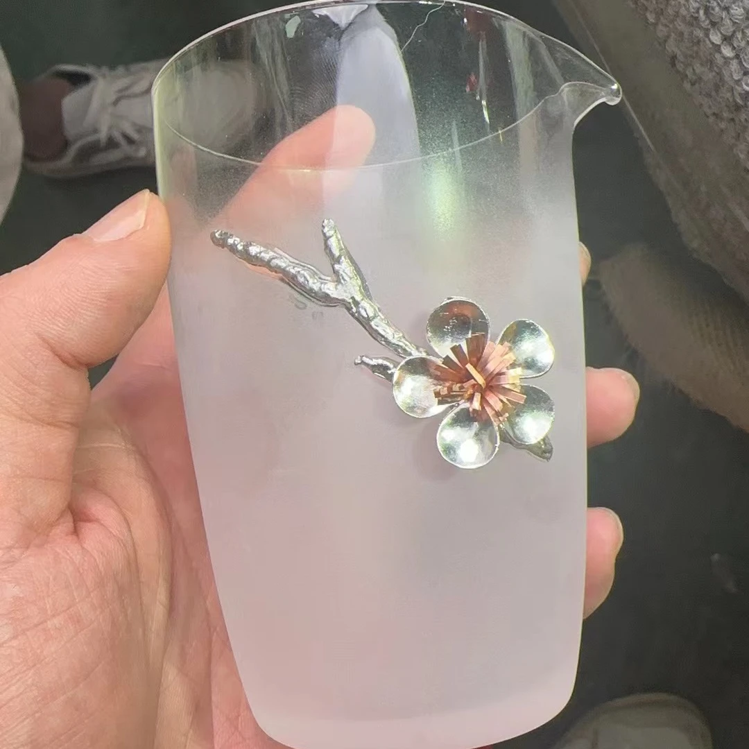 ZH484-银梅花磨砂玻璃公道（众）