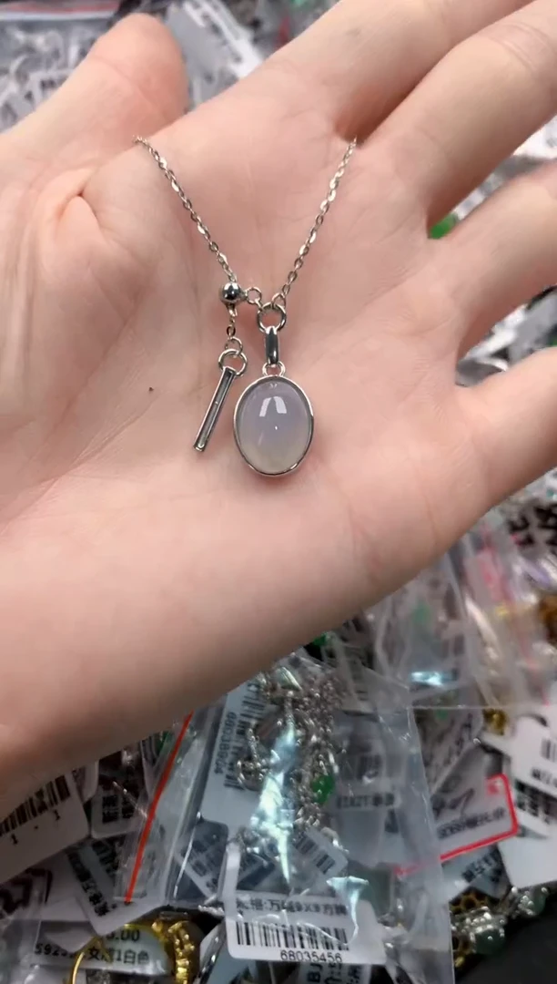 银S925镶嵌戒指翡翠333   1