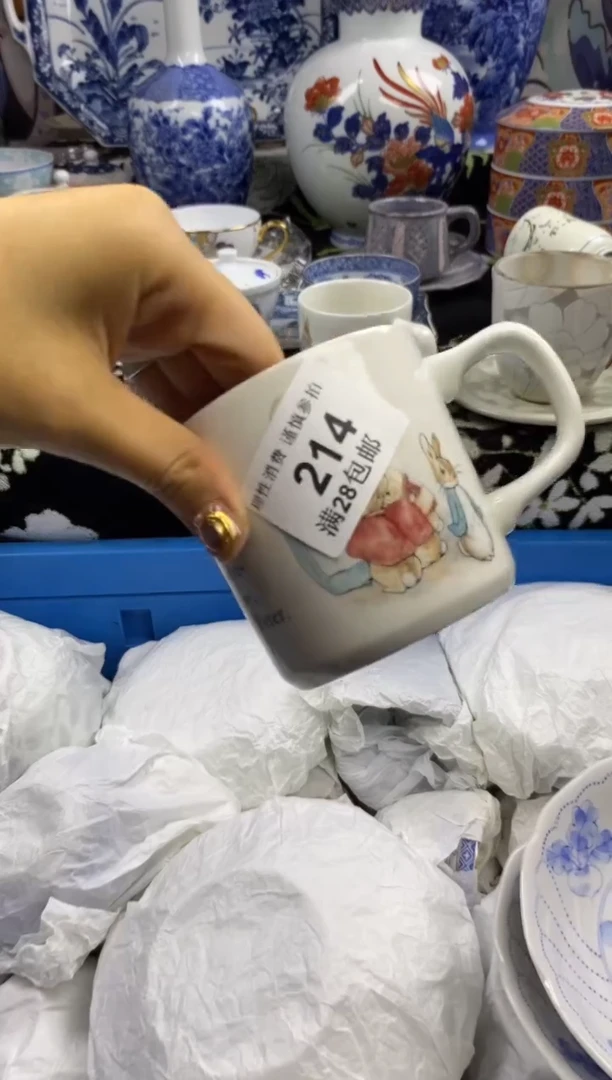瓷片小*蛋瓷色工艺品品品品214