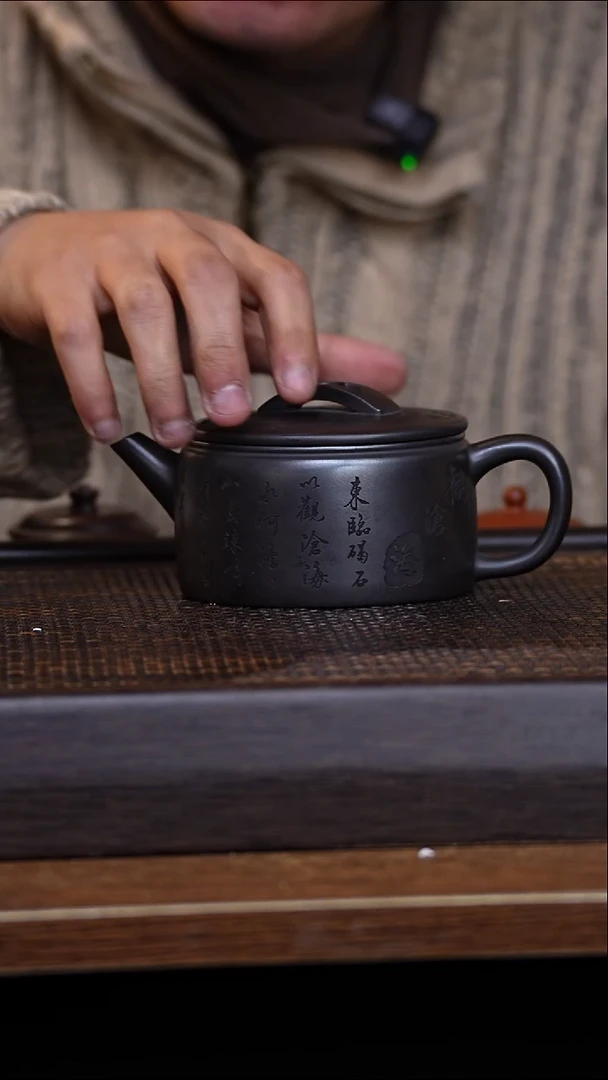 茶壶紫砂宜兴手工原矿紫砂壶001